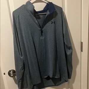 Under Armour Blue Quarter-Zip Pullover